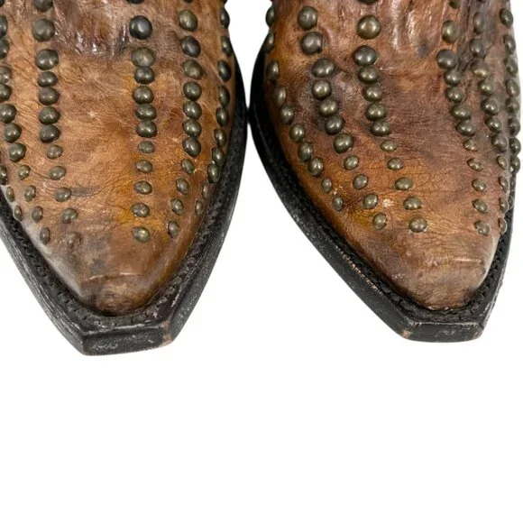 NWT Old Gringo Roze 16" Studded Cowboy Boots - Picture 4 of 14